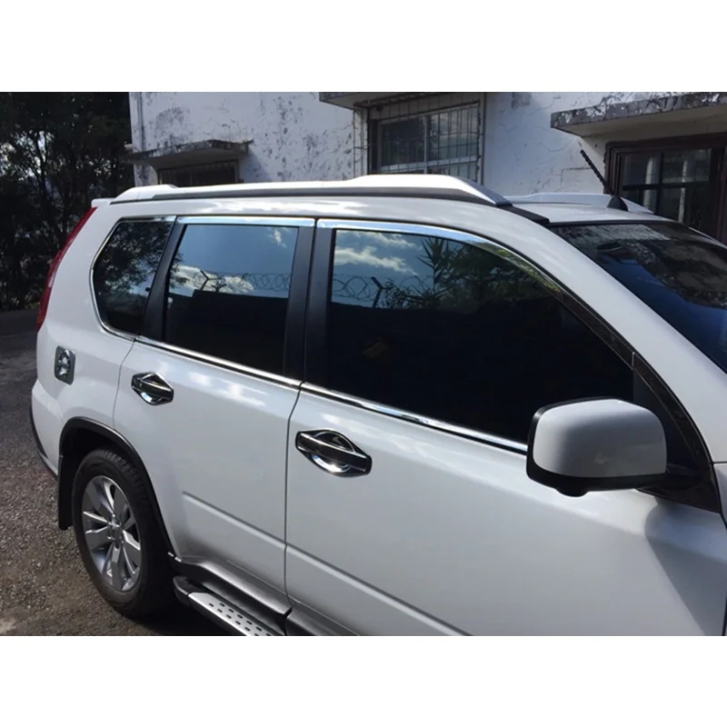 

lsrtw2017 304 stainless steel car window trims for nissan x-trail 2008-2013 2010 2011 2012 2014 2015 2016 2017 2018 nissan rogue