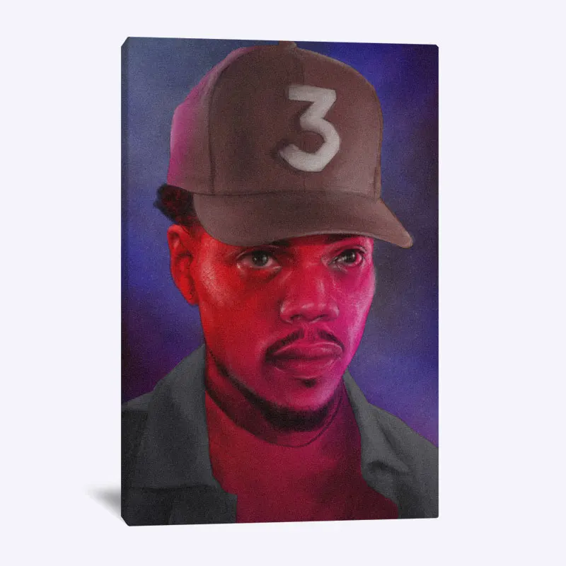 Картина Chance The Rapper постер стеновое искусство холст для гостиной дома спальни
