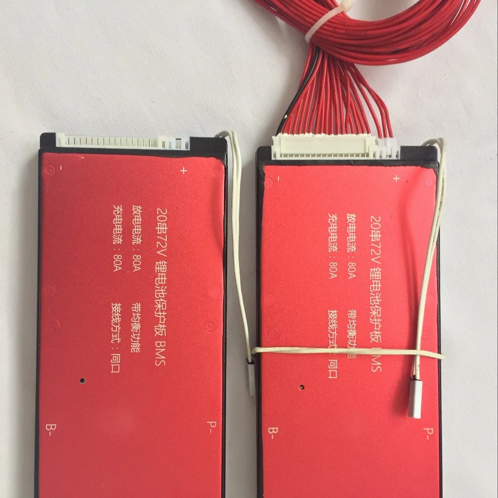 20s 72v 25A 35A 45A 60A литий ионная аккумуляторная батарея bms система управления батареей
