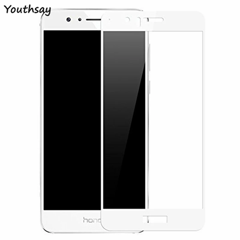 1 шт для стекла Huawei Honor 8 закаленное стекло изогнутая полная пленка Защита экрана