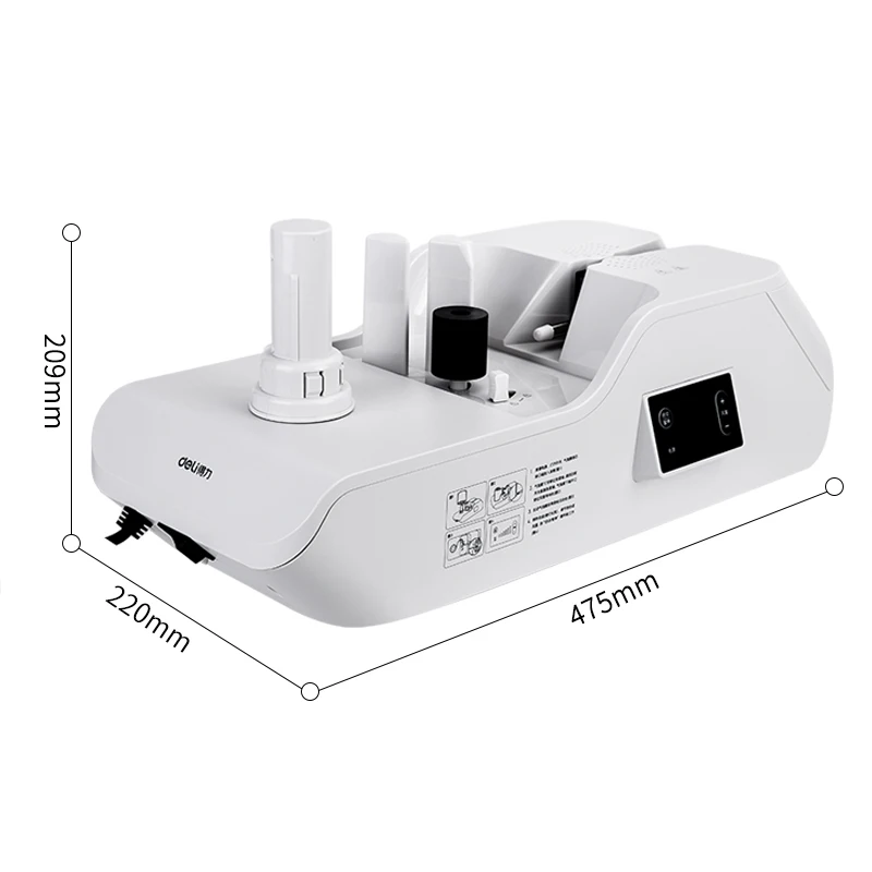 Deli 16411 воздушная подушка машина 220 В 50 Гц Экспресс Подушка сумка непрерывная