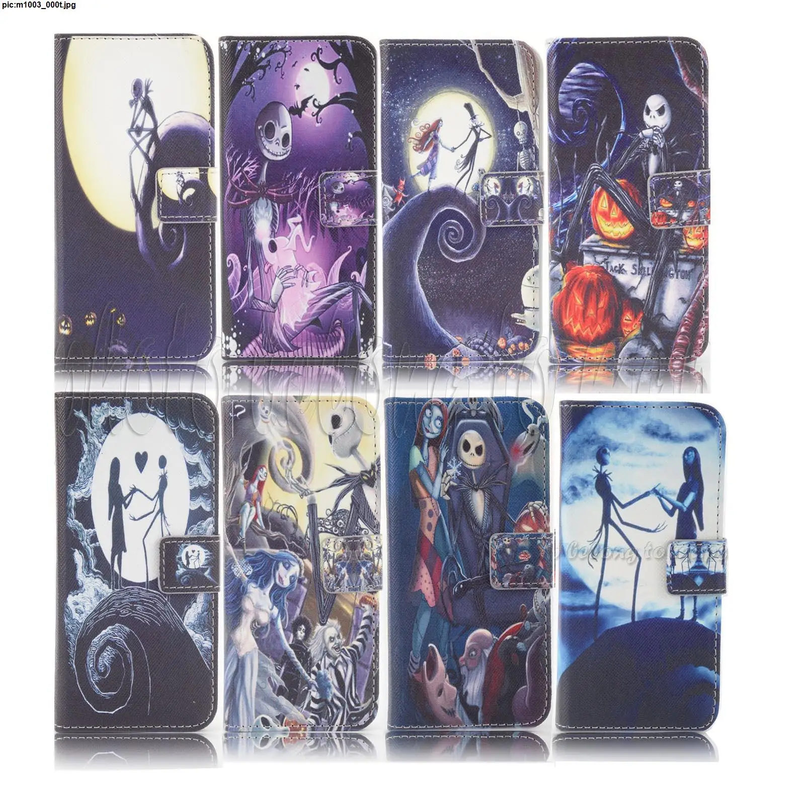 Кошмар перед Рождество Бумажник кожаный чехол для Samsung S4 9500 Q1003|case for samsung|case samsung