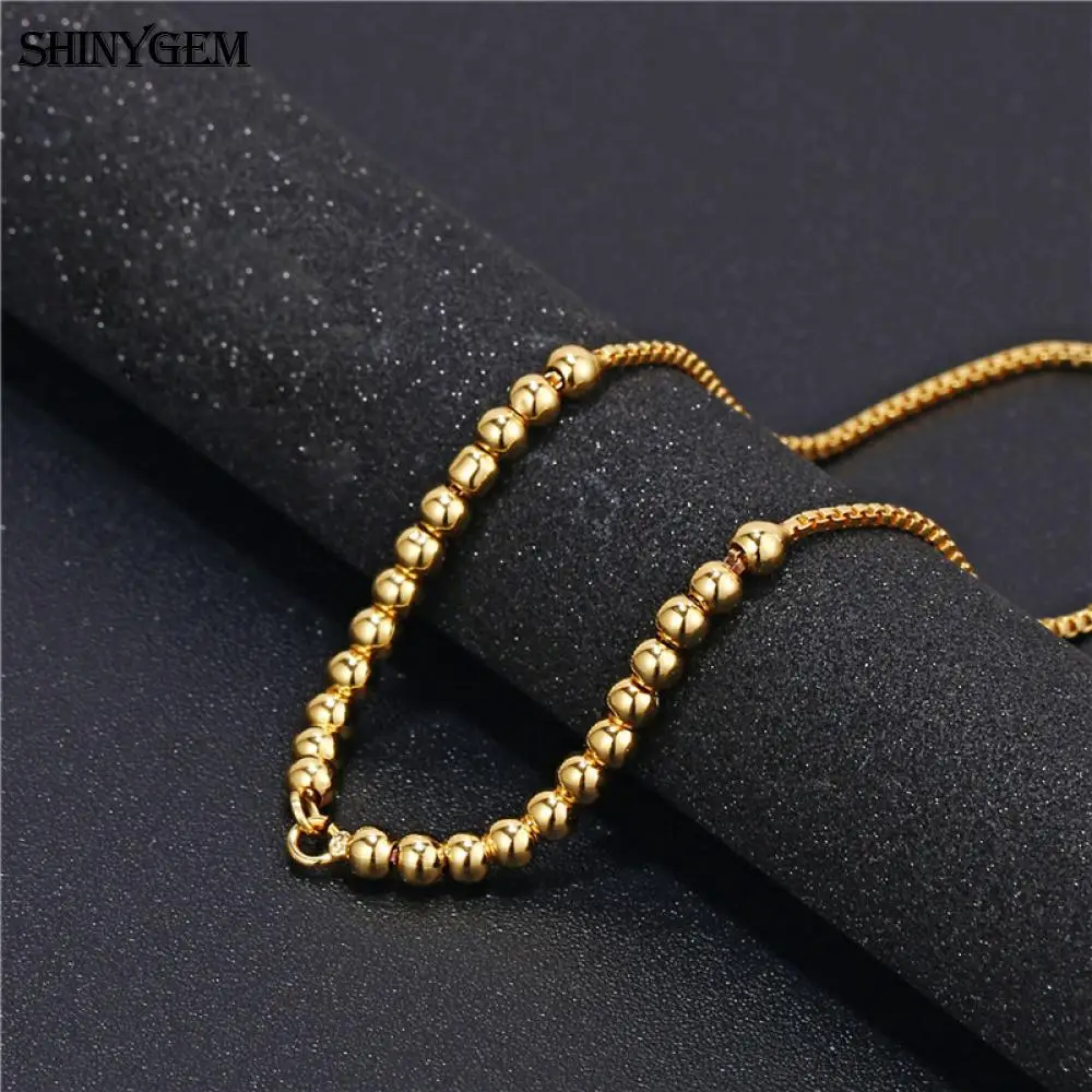 ShinyGem подвески для золотого браслета Регулируемый Женский браслет разъем