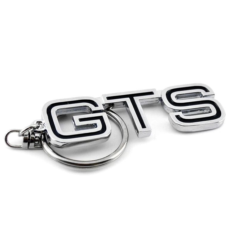 GTS логотип кольцо для ключей из сплава брелок для Ferrari 308 GTS роскошный автомобиль металлический брелок орнамент Частный заказ Brelok