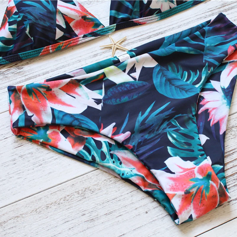 Милое деревенское сексуальное бикини 2017 Классический женский комплект