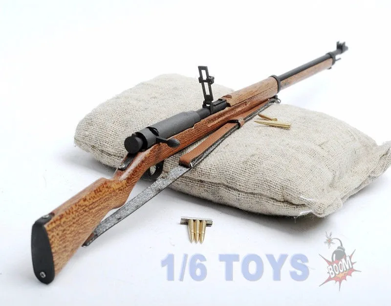 Модель оружия японского солдата Второй мировой войны, масштаб 1/6, Arisaka Ti-Lite T8007, металлический 38 винтовочный пистолет, коллекция