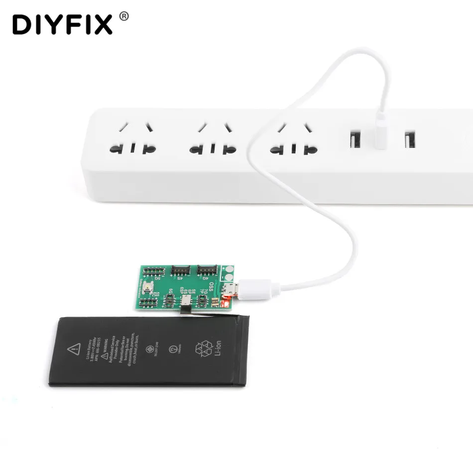 Плата для зарядки аккумулятора DIYFIX iPhone 7 Plus 6s 6 5SE 5s 5 4s 4 с бесплатным USB-кабелем |