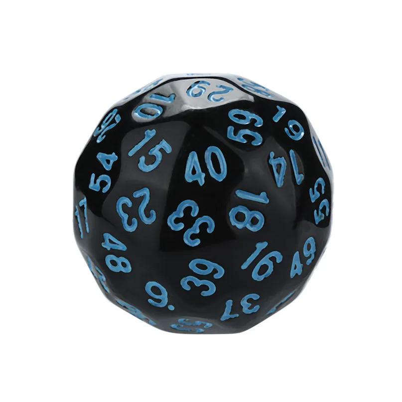 6 шт. набор игральных костей для игр многосторонние игральные кости D60