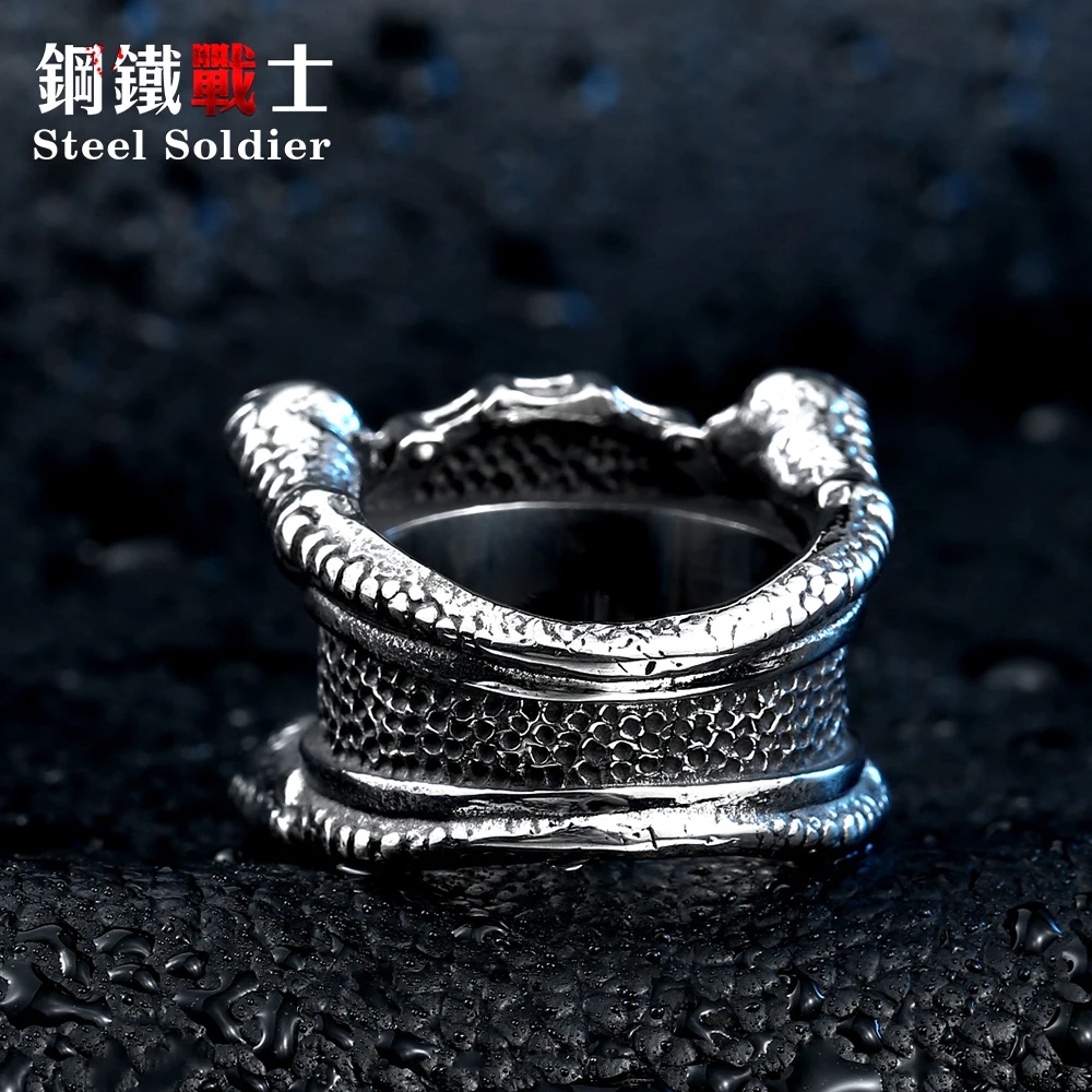 Мужское кольцо из нержавеющей стали в стиле панк|biker jewelry|fashion biker jewelryring punk |