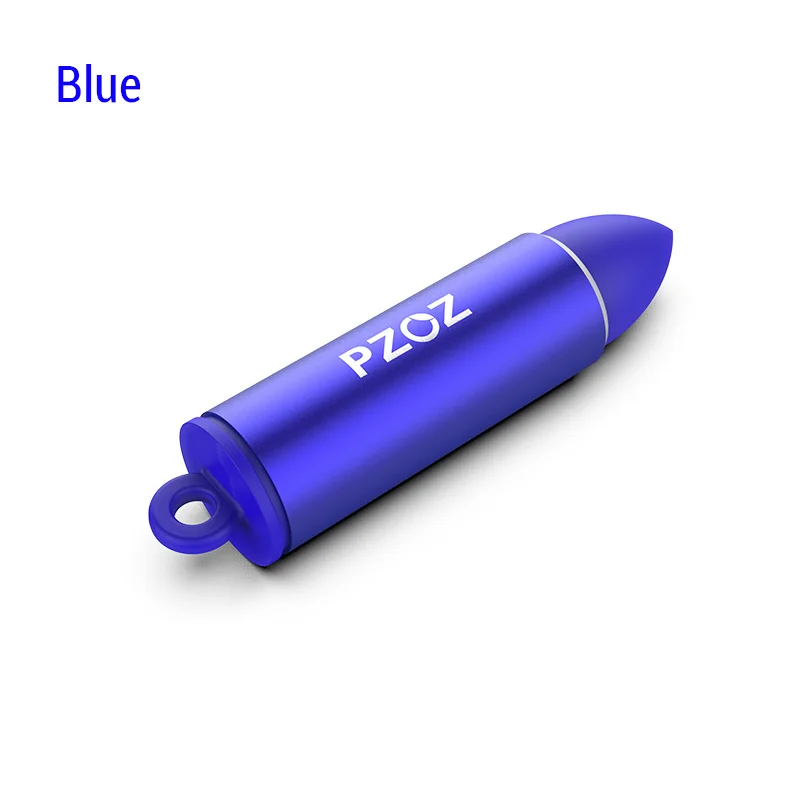blue PZOZ Магнитный кабель для подключения к сети машина коробочного типа C микро USB C 8 pin адаптер быстрой зарядки телефона Microusb Type-C зарядного устройства Шнур вилки - Цвет: blue