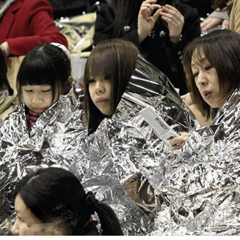 Одеяло для первой помощи водонепроницаемое из алюминия | Безопасность и защита