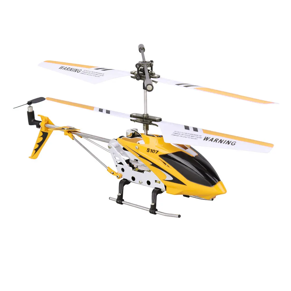 Syma S107G 3CH RC вертолет сплав фюзеляж USB зарядка вертолеты с гироскопом светодиодный