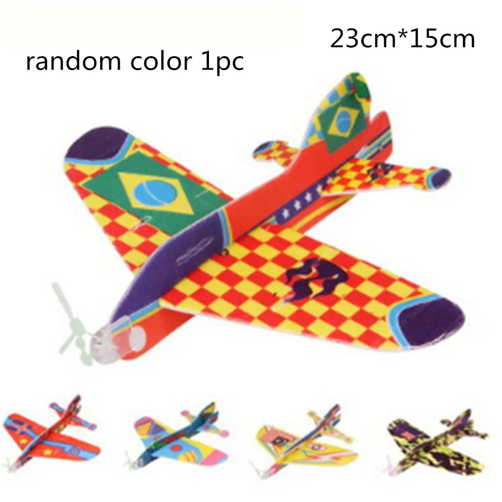 

48cm Hand Launch Throwing Glider Dinosaur Train Dragon Plane Model Outdoor Educational Toys Aircraft Inertial Foam EPP Airplane