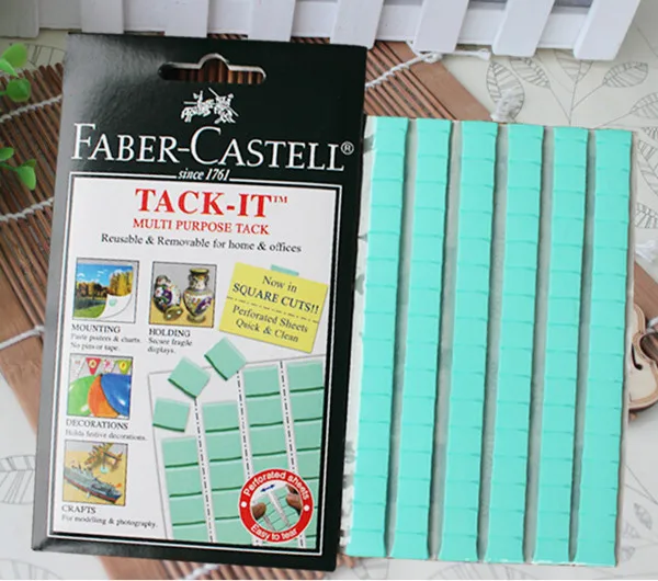 Faber castell 50 г 75 г Blu Tack многоразовый съемный клей для домашнего офиса Tack It