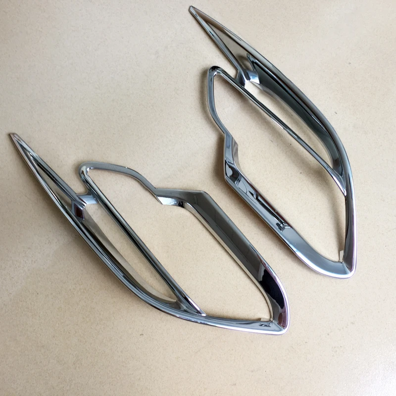 ABS аксессуары из хрома внешняя сторона задняя противотуманная фара крышка