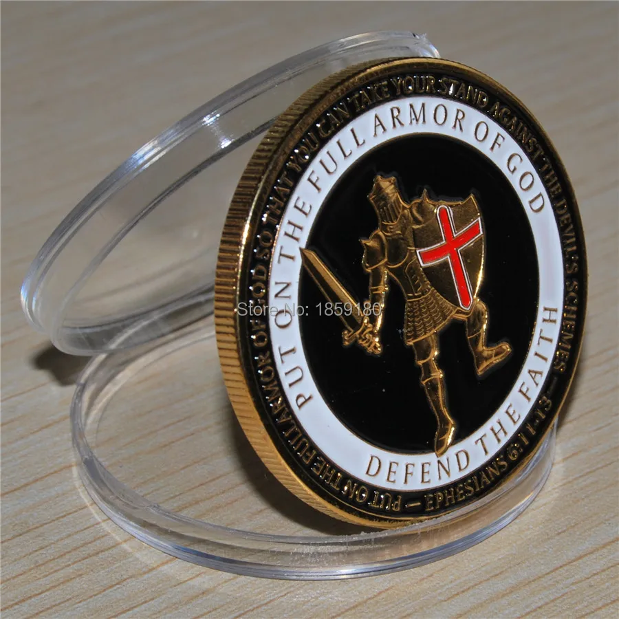 Бесплатная доставка 5 шт./лот Новый военно-морской знак США Броня Бога Вызов