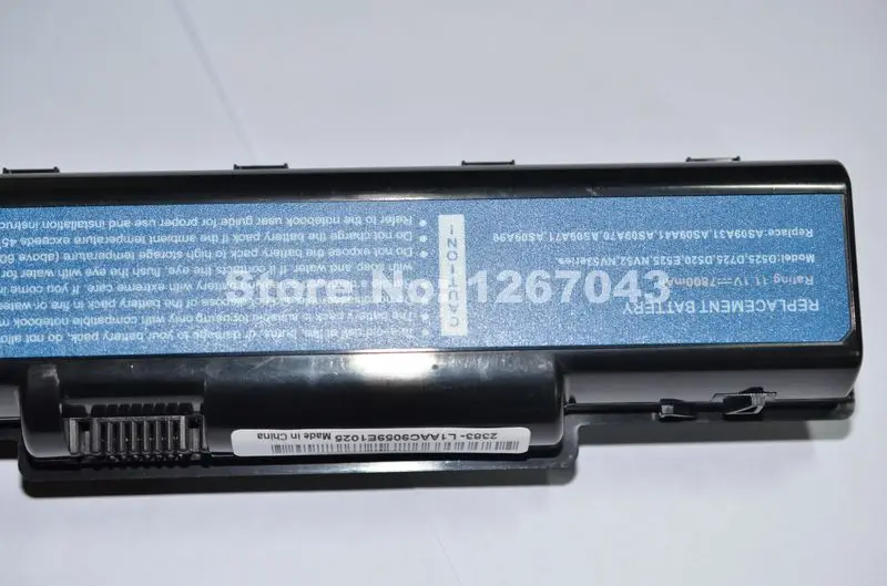JIGU 7800MAH Аккумулятор для ноутбука Acer eMachines E725 E727 G627 G525 G625 G630 G725 D525 D725 AS09A61 AS09A41