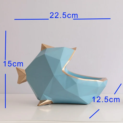 Аксессуары для украшения дома, 3D статуя, коробка для хранения, статуэтка, домашний декор, стол, скульптура, украшение для свадебной вечеринки - Цвет: 7