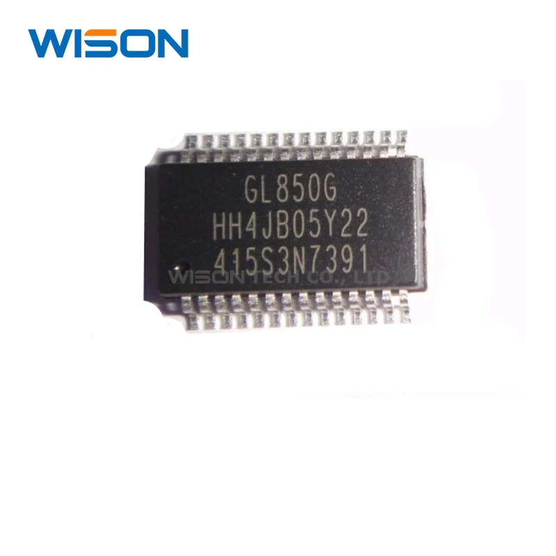 10 шт./лот GL850G SSOP 28 USB 2 0 концентратор контроллер чип новый оригинальный|Запчасти