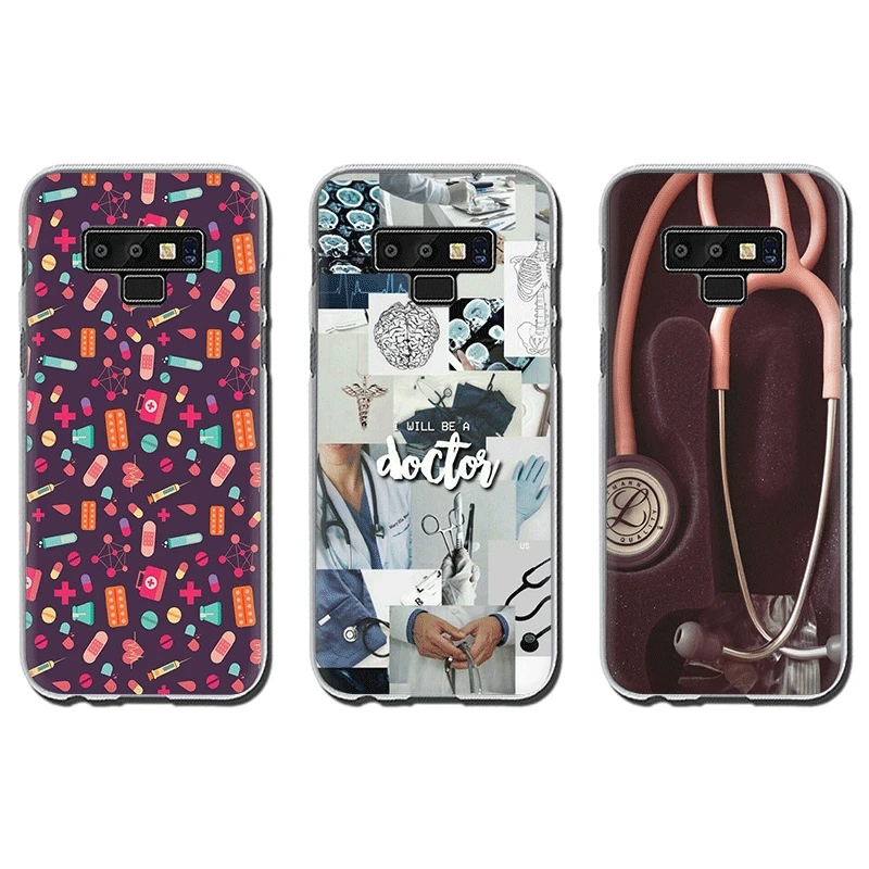 Медсестры "медицина" сердце Жесткий чехол для телефона для samsung A5 A7 A9 A6 A8 плюс A10s 20С 30С 40С с 50s 60 70