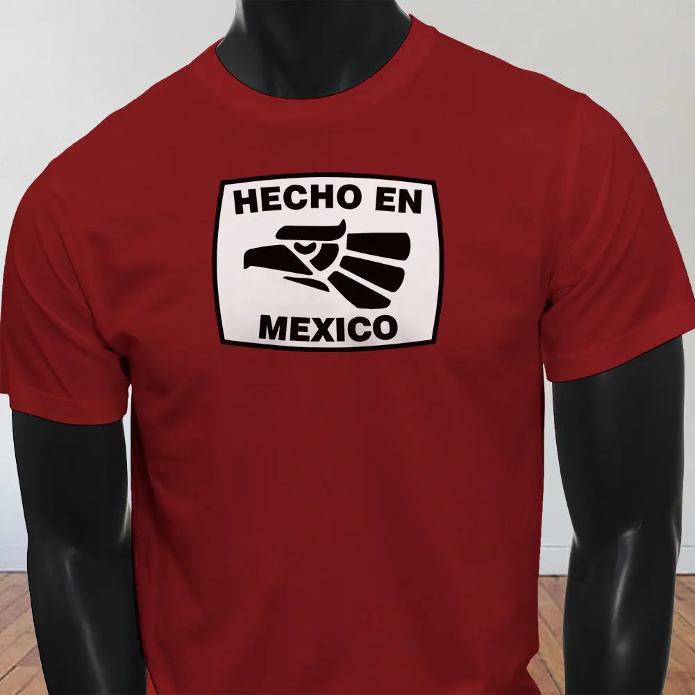 Мужская красная футболка с надписью Mexicano Numero Uno Повседневная унисекс гордостью