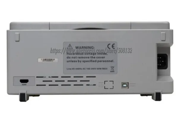 Цифровой настольный осциллограф Hantek DSO4104B 64K 4CH 100 МГц Пропускная способность 500uV