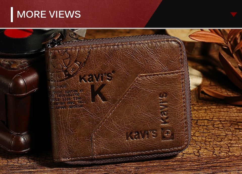 KAVIS,, мужской кошелек из натуральной кожи, кошелек для монет, мужской, Cuzdan, маленький Walet Portomonee, Rfid, Мини Портфель, Vallet Perse, держатель для карт