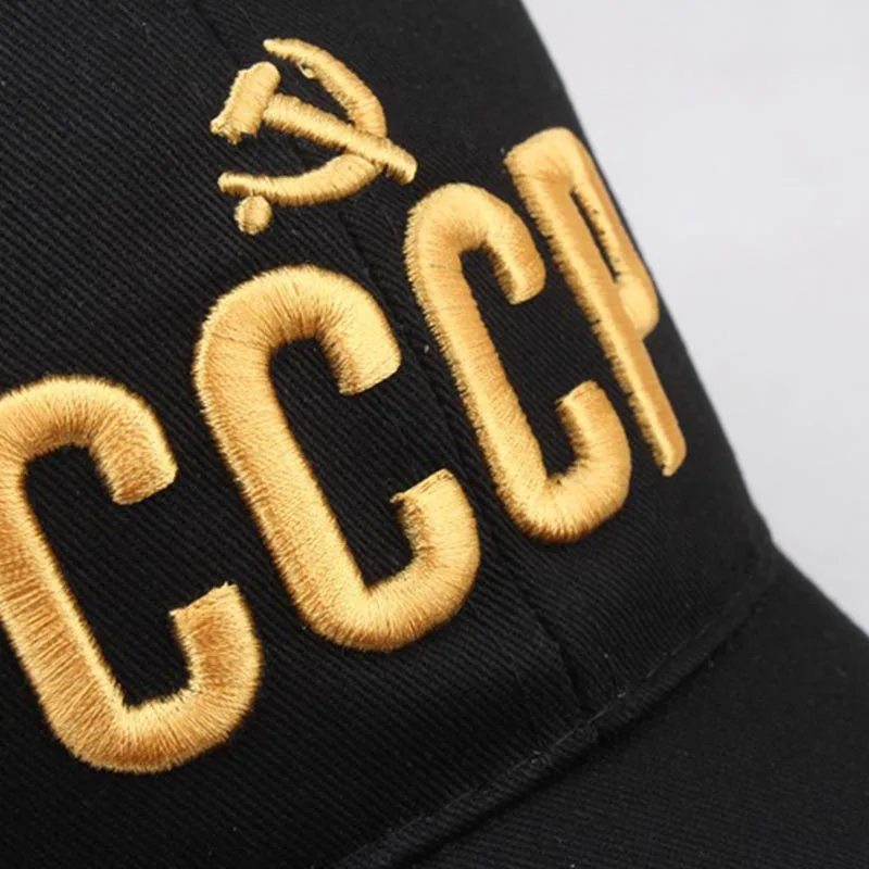 Бейсболки бейсболки с вышитыми надписями CCCP в русском стиле бейсболка вышивкой