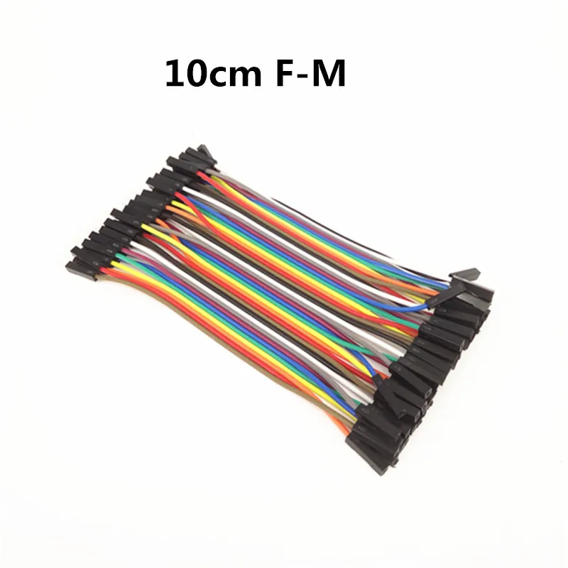 40 шт. M F Dupont Line 10 см Мужской и Женский Соединительный провод кабель для Arduino|jumper