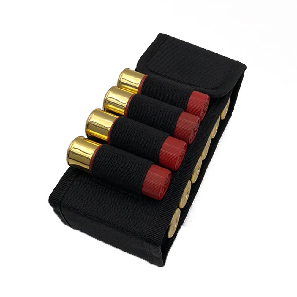 Molle тактический 10 Круглый 12GA 12 калибр патронов для перезарядки ружья журнал сумки журнал сумка охотничьи патроны сумка