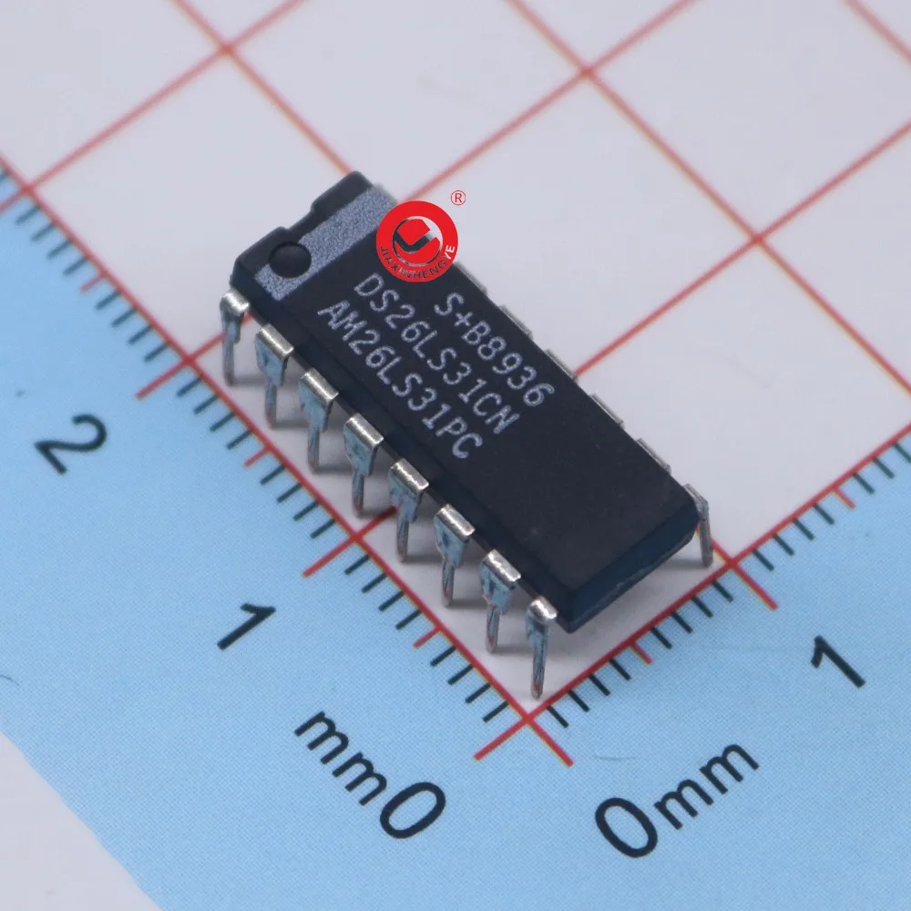 

DS26LS31CN DIP-16 100%Original 5PCS/LOT Free Shipping