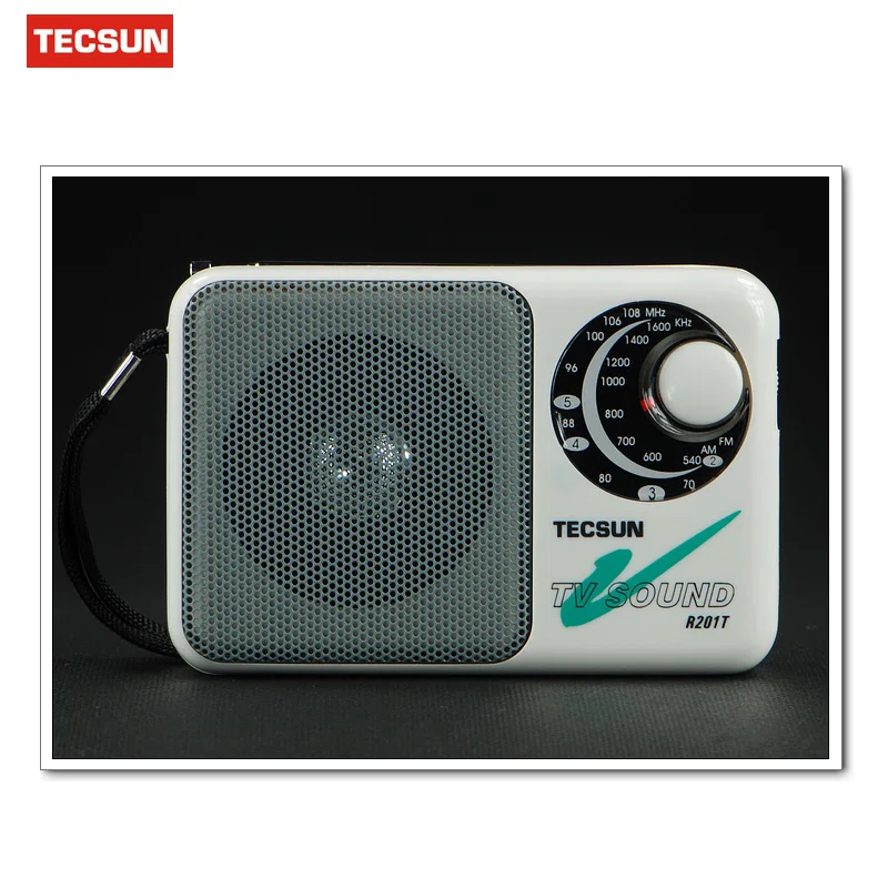 Оригинальный Tecsun R 201T портативный AM FM радио Высокая чувствительность Карманный