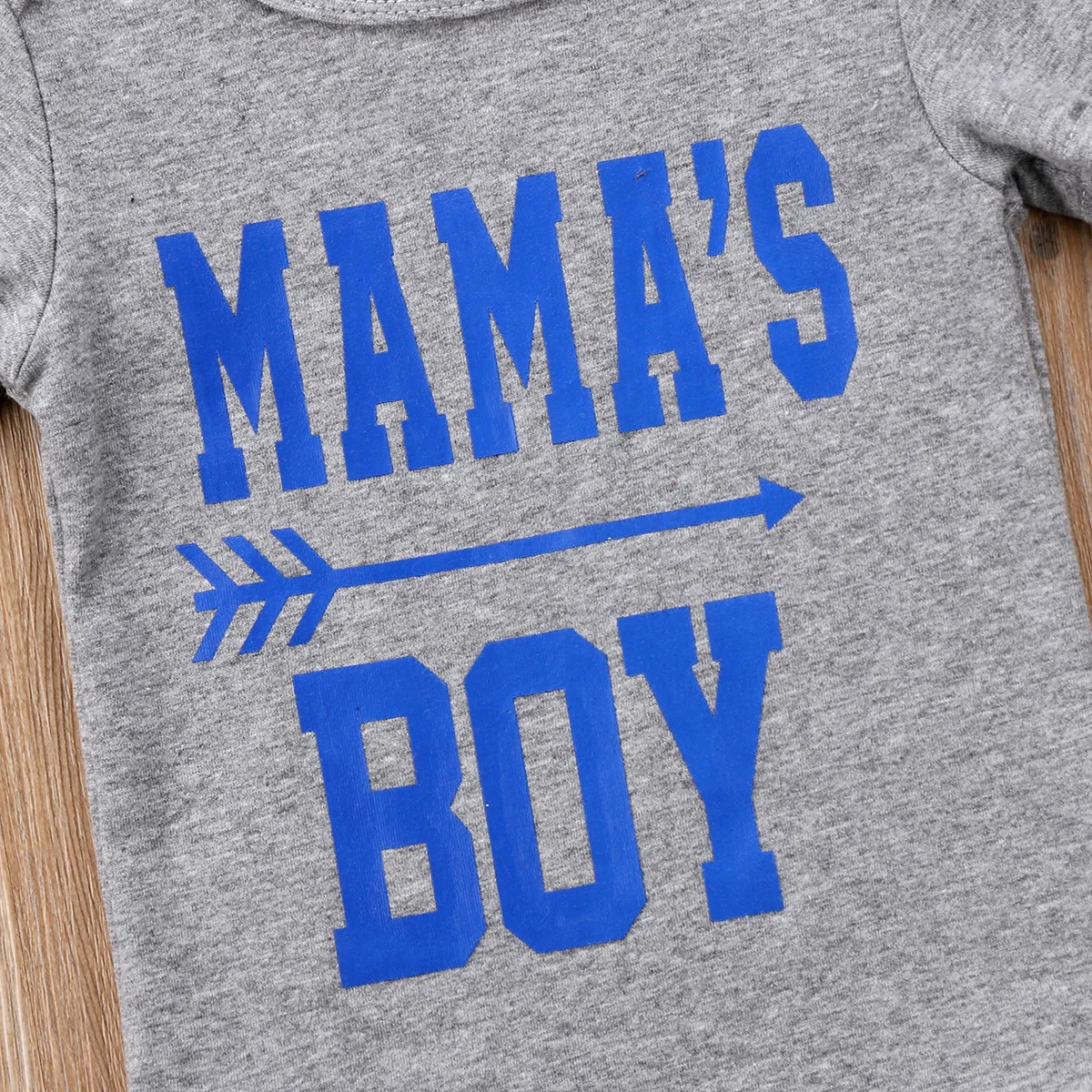 Hot Sale Newborn Baby Mama's Boy Letter Bodysuit Cotton Clothes Short Sleeve Jumpsuit Outfit 0-18M |
