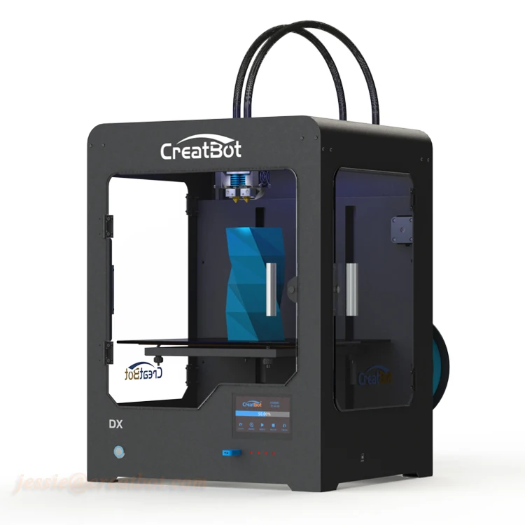 DX двойной экструдер 3d принтер размер сборки 300*250*300 мм CreatBot+ 2 кг нити PLA/ABS+ 2 ленты+ 4 латунные сопла