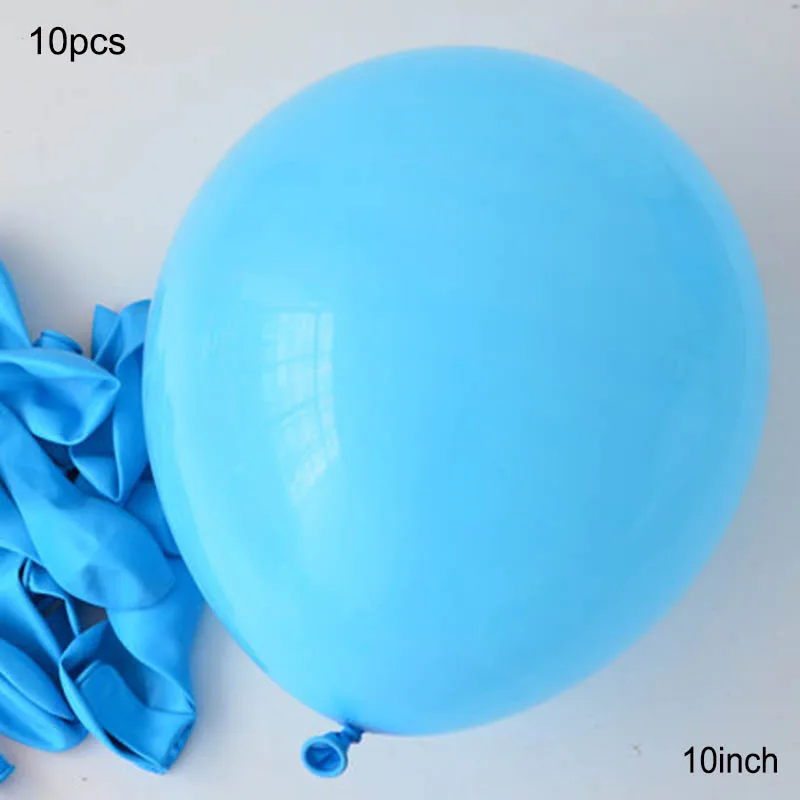 10pcs 10in lightblue Морская тема одноразовые наборы посуды для детей день рождения украшения морской синий Лодка бумажные тарелки и стаканы вечерние принадлежности - Цвет: 10pcs 10in lightblue