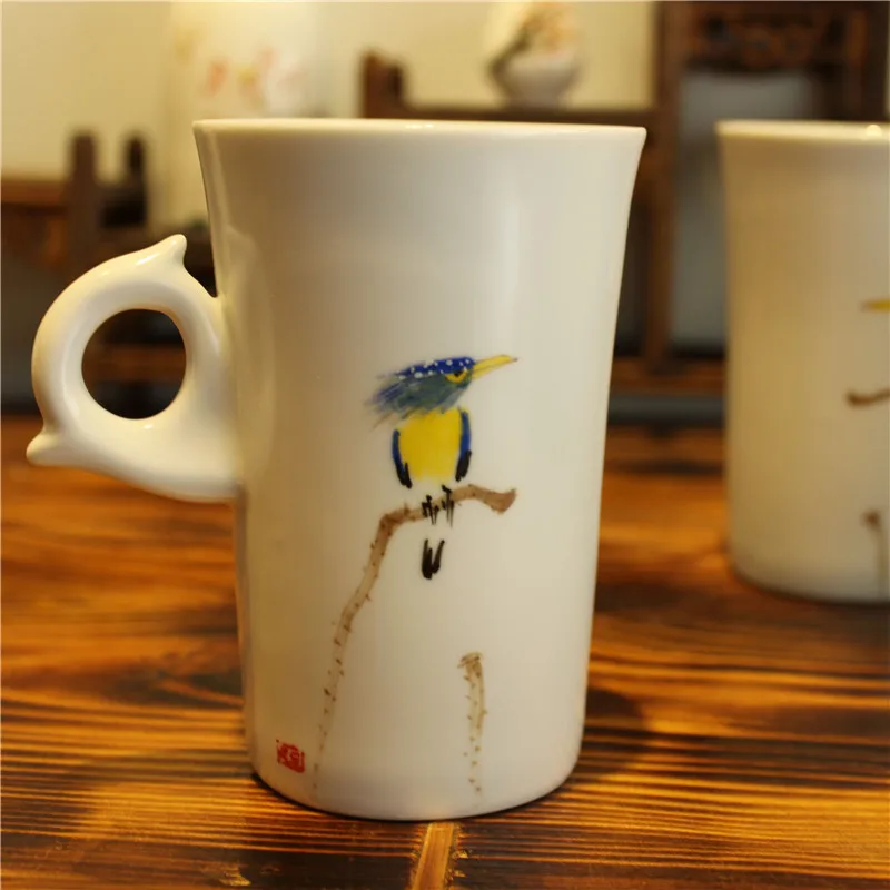 Посуда для напитков китайская белая керамическая чайная чашка zakka кружка