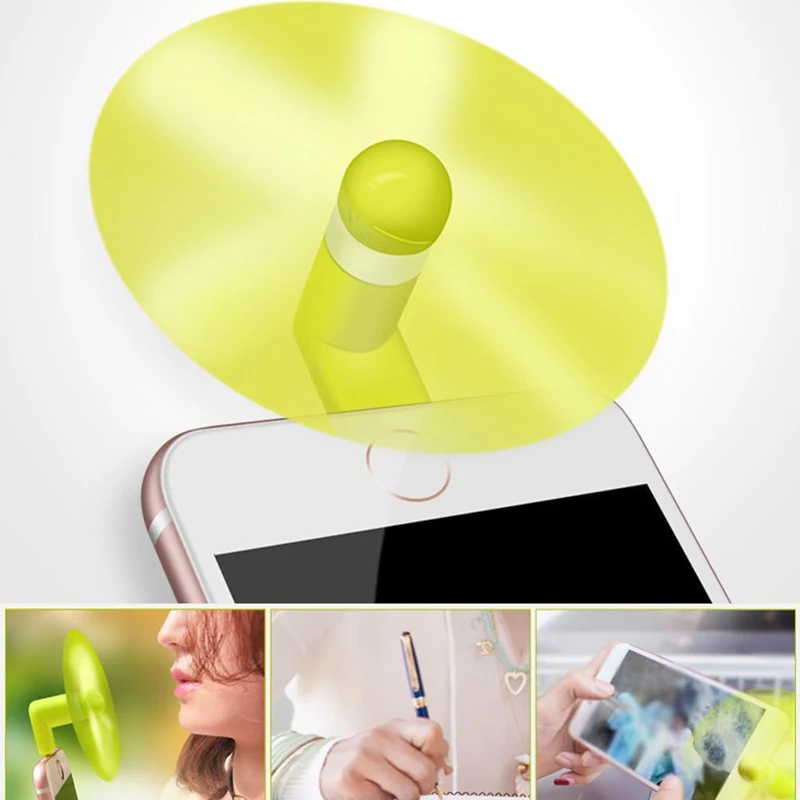 Портативный гаджет для путешествий мини микро USB вентилятор зарядное устройство