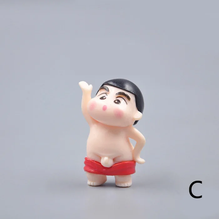 5 6 см Crayon Shin Chan рисунок игрушки Симпатичные Аниме Shinchan фигурку модель украшение