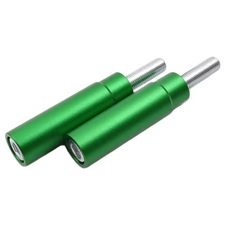 Green One Pair Навигационный кронштейн адаптер для Kawasaki NINJA650 Ninja1000 Ninja H2SX Z1000SX GTR1400 gps навигационный кронштейн руля расширение - Название цвета: Green One Pair