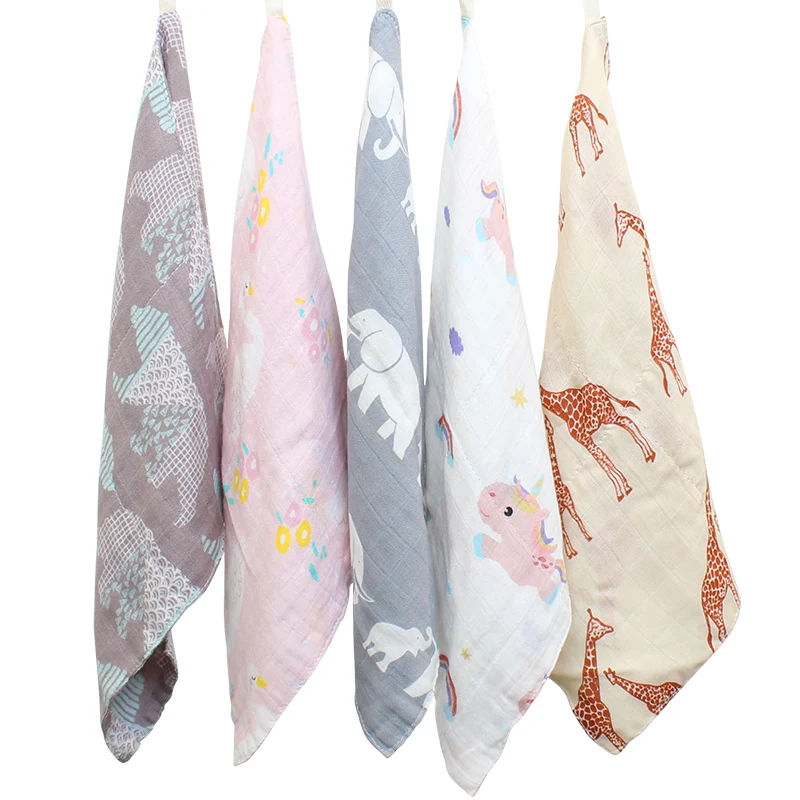 5 шт./комплект детское полотенце из бамбука 27 х27 см|baby bath towel|baby towelchildren towel |