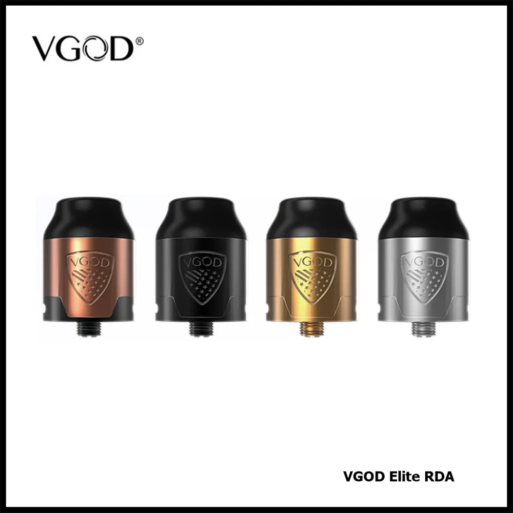 VGOD Elite RDA электронная сигарета испаритель двойной пост DIY сборка двухслойная 2 мл