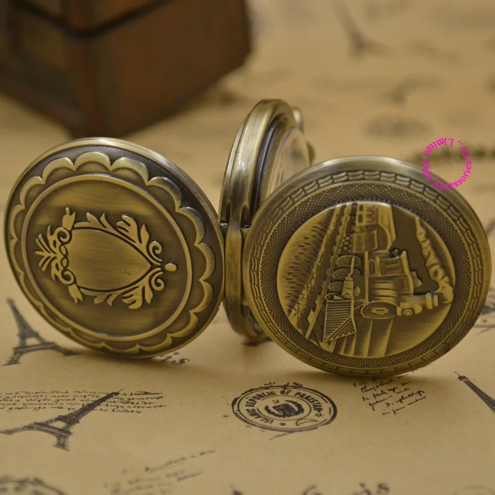 Мужские механические карманные часы g мужские часы-брелоки с поездом в стиле