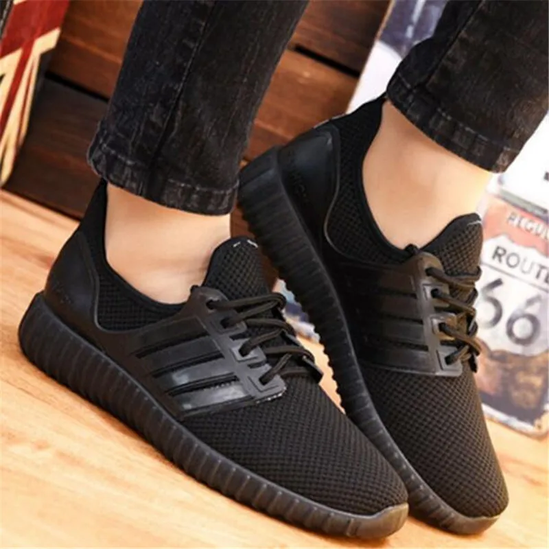 Женские кроссовки DIWEINI черные/красные дышащие на весну-лето 2019 | Обувь