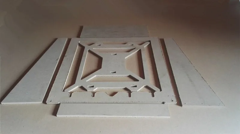 Horizon слон RepRap Мендель Prusa ist-mgpri3rw Мега Рамки для DIY 3D принтер 9 мм mdf плита mega_prusa_i3_rework
