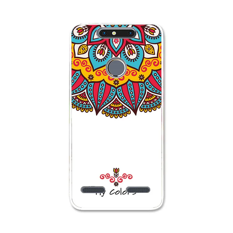 ТПУ чехол s для zte Blade V8 Lite, силиконовый чехол с цветочным рисунком, бампер для zte Blade V8 Lite, 5,0 дюймов, чехол для телефона, мягкая задняя крышка, Fundas - Цвет: L050
