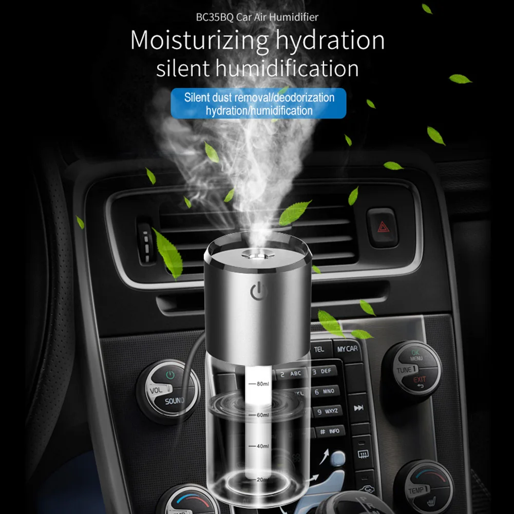 Auto-off Aromatherapy 100 Ml Mist USB Accessary Air Purification Diffuser Car Humidifier Automobile Essential Oil Durable Aroma |