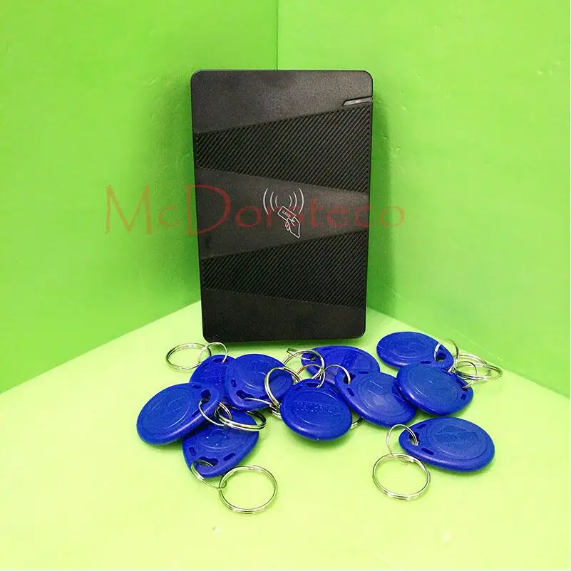 Blue Keycard Водонепроницаемый 125 кГц Открыватель двери безопасности двери Rfid Контроль доступа с 15000 пользователей RFID система контроля допуска к двери - Цвет: Blue Keycard
