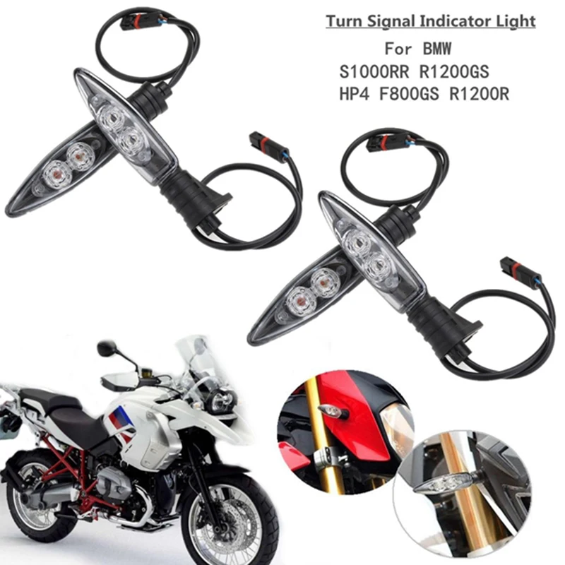Светодиодный индикатор переднего и заднего поворота мотоцикла для Bmw R1200 F800 F650Gs