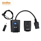 Беспроводной студийный триггер вспышки Godox AT-16 для Canon, Nikon, Pentax, Olympus, Samsung, 16-канальный, AC Power, скорость синхронизации 1200 с
