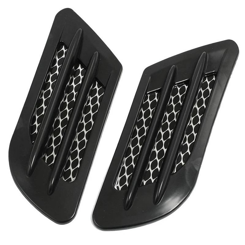 2 шт Овальный принт автомобиля боковой вентиляционный поток воздуха крыло